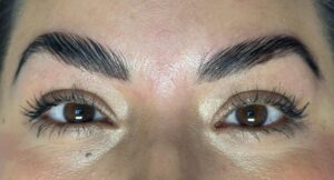 After Image: Brow Lamination and Shaping