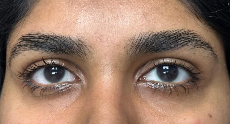 After Image: Lash Lift and Brow Lamination - front